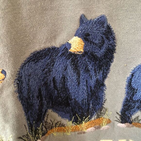 John Gault Embroidered Yosemite National Park Sweatshirt - Picture 3 of 7